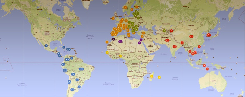  Map of e-Inventories of ICH
